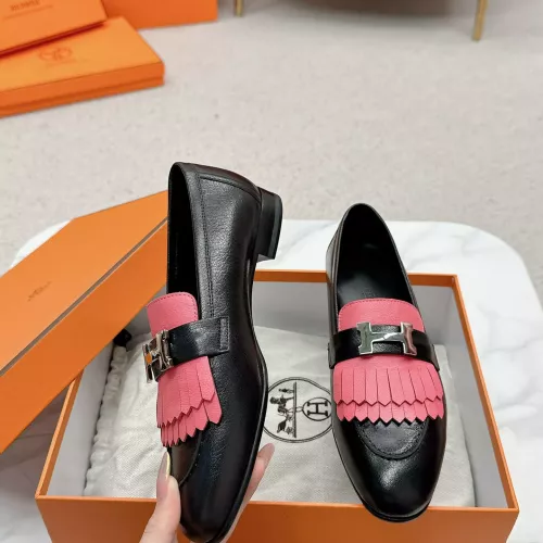 Hermes Leather Shoes For Women #1341240 $125.00 USD, Wholesale Replica Hermes Leather Shoes