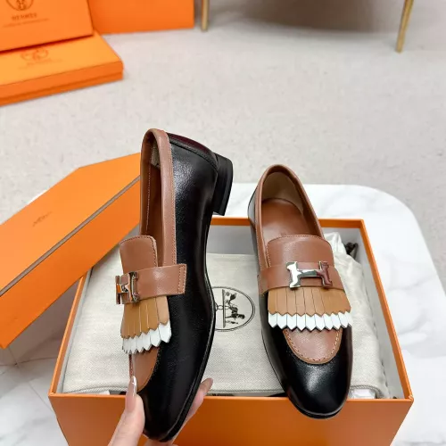 Hermes Leather Shoes For Women #1341241 $125.00 USD, Wholesale Replica Hermes Leather Shoes