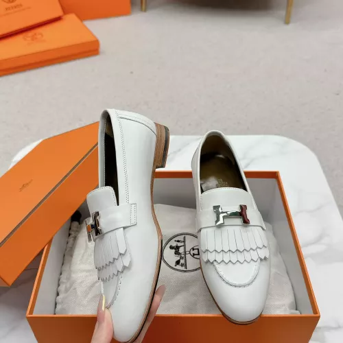 Hermes Leather Shoes For Women #1341258 $125.00 USD, Wholesale Replica Hermes Leather Shoes