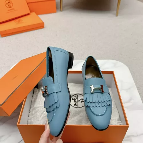 Hermes Leather Shoes For Women #1341260 $125.00 USD, Wholesale Replica Hermes Leather Shoes