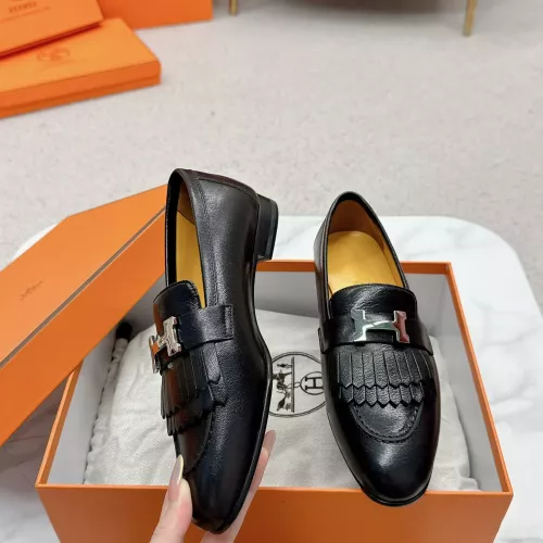 Hermes Leather Shoes For Women #1341263 $125.00 USD, Wholesale Replica Hermes Leather Shoes