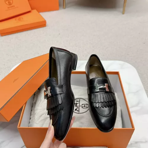 Hermes Leather Shoes For Women #1341264 $125.00 USD, Wholesale Replica Hermes Leather Shoes