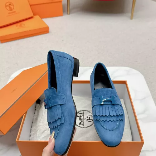 Hermes Leather Shoes For Women #1341269 $125.00 USD, Wholesale Replica Hermes Leather Shoes