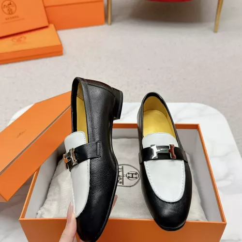 Hermes Leather Shoes For Women #1341273 $125.00 USD, Wholesale Replica Hermes Leather Shoes