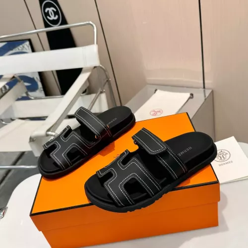Hermes Slippers For Men #1341299 $98.00 USD, Wholesale Replica Hermes Slippers