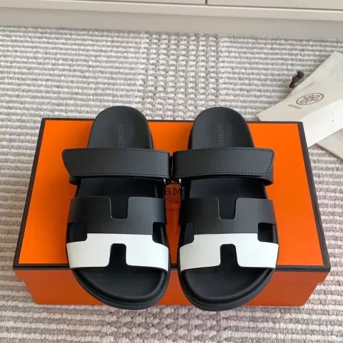 Hermes Slippers For Men #1341310 $98.00 USD, Wholesale Replica Hermes Slippers