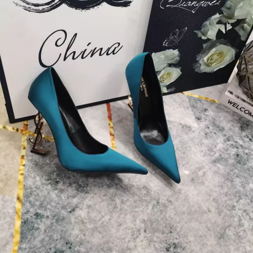 Yves Saint Laurent YSL High-Heeled Shoes For Women #1341348 $122.00 USD, Wholesale Replica Yves Saint Laurent YSL High-Heeled Shoes