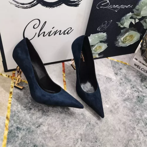 Yves Saint Laurent YSL High-Heeled Shoes For Women #1341353 $122.00 USD, Wholesale Replica Yves Saint Laurent YSL High-Heeled Shoes