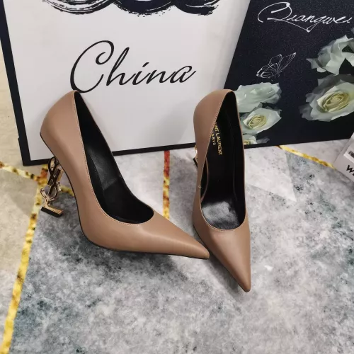 Yves Saint Laurent YSL High-Heeled Shoes For Women #1341365 $122.00 USD, Wholesale Replica Yves Saint Laurent YSL High-Heeled Shoes