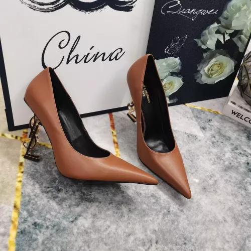 Yves Saint Laurent YSL High-Heeled Shoes For Women #1341366 $122.00 USD, Wholesale Replica Yves Saint Laurent YSL High-Heeled Shoes