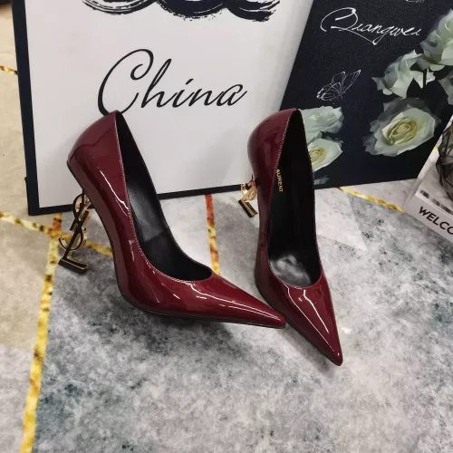 Yves Saint Laurent YSL High-Heeled Shoes For Women #1341370 $122.00 USD, Wholesale Replica Yves Saint Laurent YSL High-Heeled Shoes