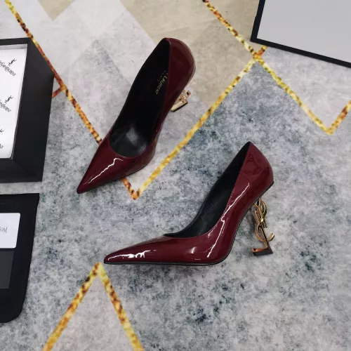Replica Yves Saint Laurent YSL High-Heeled Shoes For Women #1341370 $122.00 USD for Wholesale