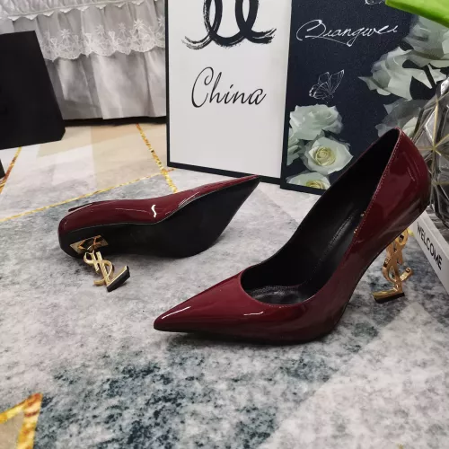 Replica Yves Saint Laurent YSL High-Heeled Shoes For Women #1341370 $122.00 USD for Wholesale