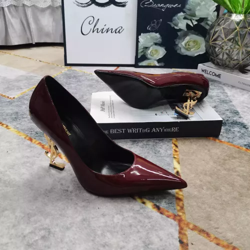 Replica Yves Saint Laurent YSL High-Heeled Shoes For Women #1341370 $122.00 USD for Wholesale