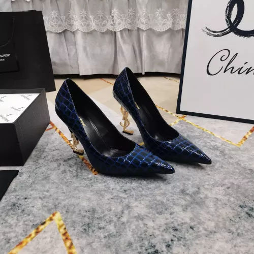 Replica Yves Saint Laurent YSL High-Heeled Shoes For Women #1341373 $122.00 USD for Wholesale