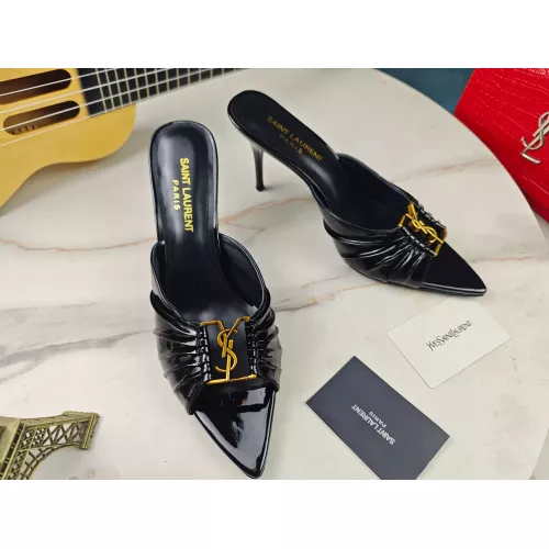 Yves Saint Laurent YSL Slippers For Women #1341384 $98.00 USD, Wholesale Replica Yves Saint Laurent YSL Slippers