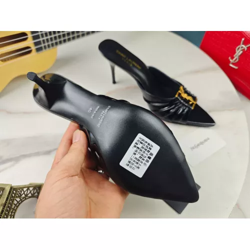 Replica Yves Saint Laurent YSL Slippers For Women #1341384 $98.00 USD for Wholesale