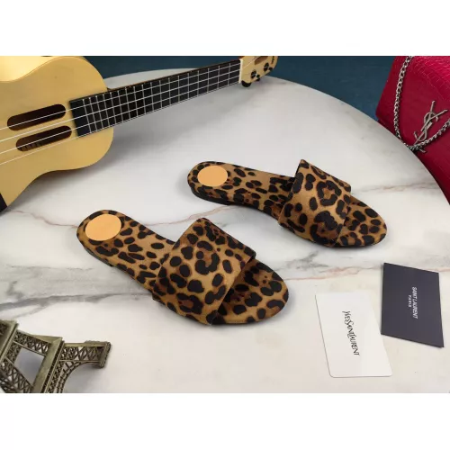 Yves Saint Laurent YSL Slippers For Women #1341419 $85.00 USD, Wholesale Replica Yves Saint Laurent YSL Slippers