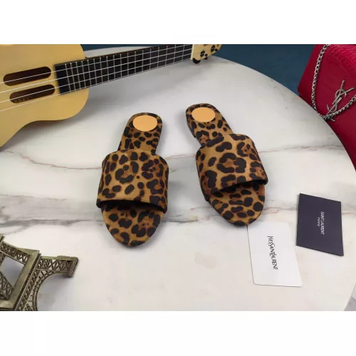 Replica Yves Saint Laurent YSL Slippers For Women #1341419 $85.00 USD for Wholesale
