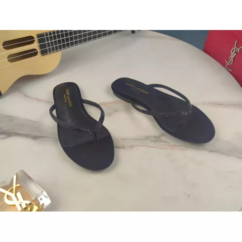 Replica Yves Saint Laurent YSL Slippers For Women #1341426 $96.00 USD for Wholesale