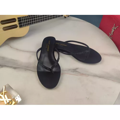 Replica Yves Saint Laurent YSL Slippers For Women #1341426 $96.00 USD for Wholesale