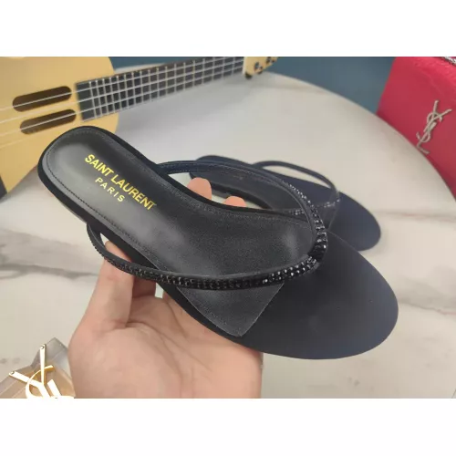 Replica Yves Saint Laurent YSL Slippers For Women #1341426 $96.00 USD for Wholesale