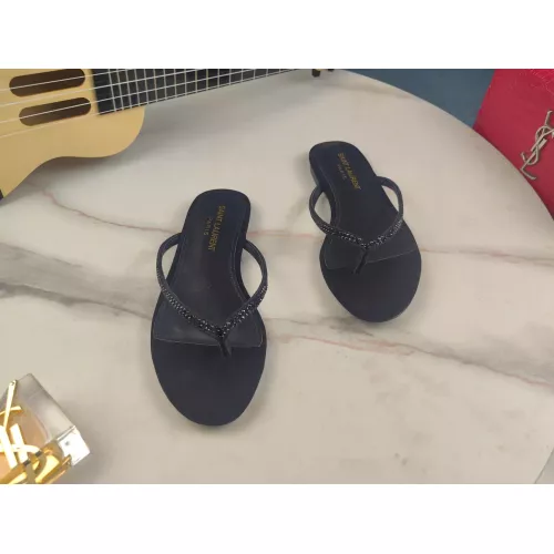 Replica Yves Saint Laurent YSL Slippers For Women #1341426 $96.00 USD for Wholesale