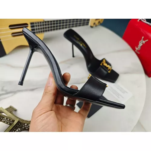 Replica Yves Saint Laurent YSL Slippers For Women #1341451 $100.00 USD for Wholesale