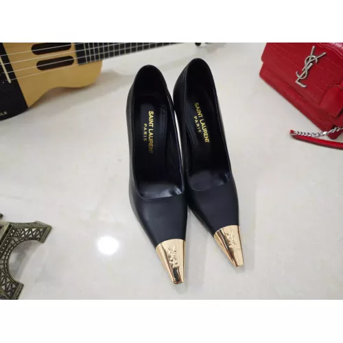 Replica Yves Saint Laurent YSL High-Heeled Shoes For Women #1341474 $102.00 USD for Wholesale