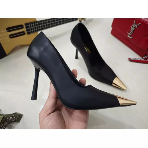 Replica Yves Saint Laurent YSL High-Heeled Shoes For Women #1341474 $102.00 USD for Wholesale
