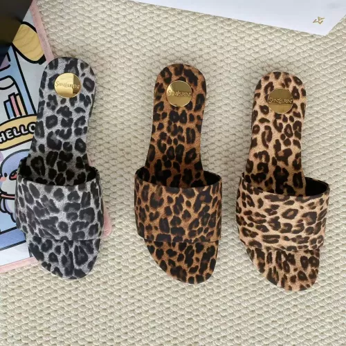 Replica Yves Saint Laurent YSL Slippers For Women #1341485 $85.00 USD for Wholesale