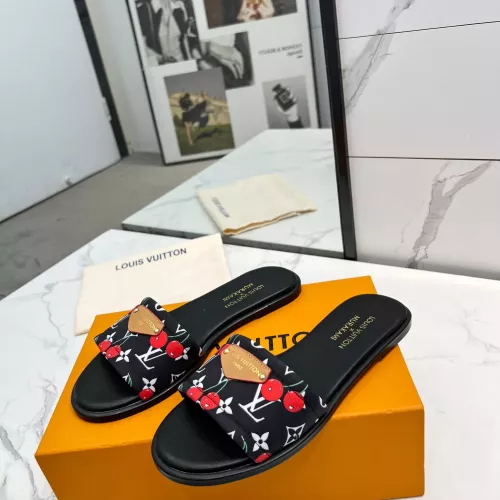 Louis Vuitton Slippers For Women #1341495 $80.00 USD, Wholesale Replica Louis Vuitton Slippers
