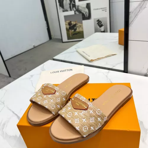 Louis Vuitton Slippers For Women #1341497 $80.00 USD, Wholesale Replica Louis Vuitton Slippers