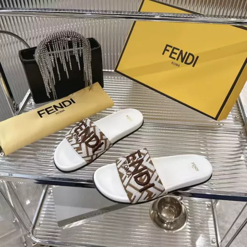 Fendi Slippers For Women #1341580 $80.00 USD, Wholesale Replica Fendi Slippers
