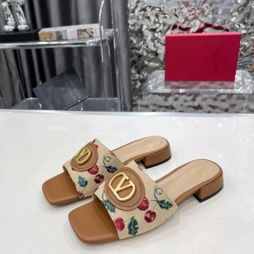 Valentino Slippers For Women #1341598 $88.00 USD, Wholesale Replica Valentino Slippers