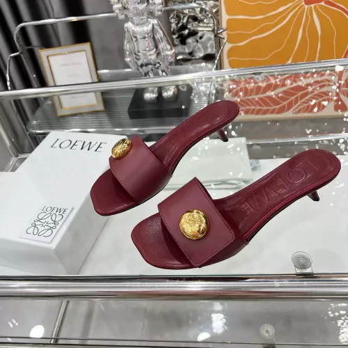 LOEWE Slippers For Women #1341624 $85.00 USD, Wholesale Replica LOEWE Slippers