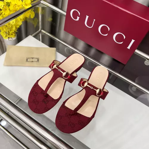 Replica Gucci Slippers For Women #1341626 $80.00 USD for Wholesale