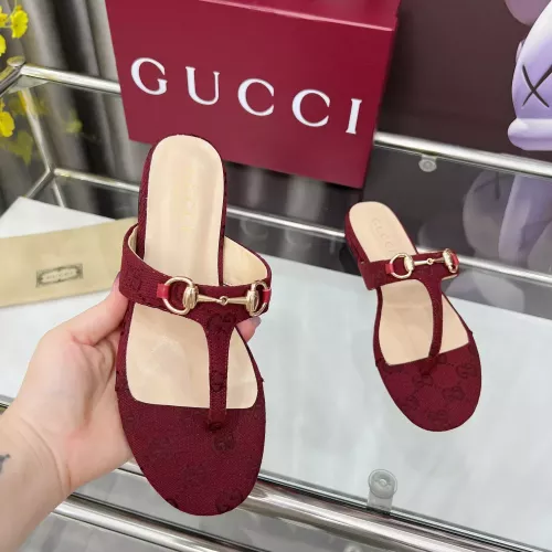 Replica Gucci Slippers For Women #1341626 $80.00 USD for Wholesale