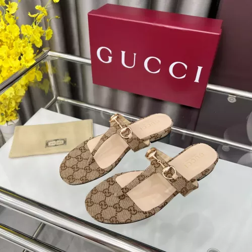 Gucci Slippers For Women #1341627 $80.00 USD, Wholesale Replica Gucci Slippers