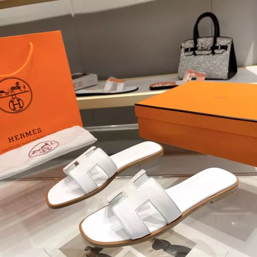 Hermes Slippers For Women #1341632 $85.00 USD, Wholesale Replica Hermes Slippers