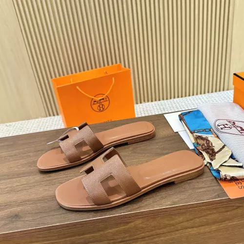 Hermes Slippers For Women #1341637 $85.00 USD, Wholesale Replica Hermes Slippers