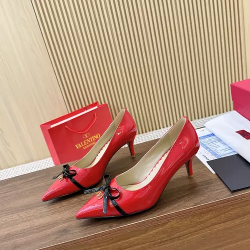 Valentino High-Heeled Shoes For Women #1341640 $102.00 USD, Wholesale Replica Valentino High-Heeled Shoes