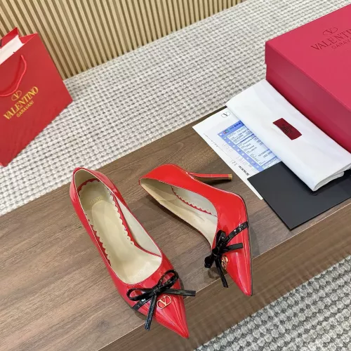Replica Valentino High-Heeled Shoes For Women #1341643 $102.00 USD for Wholesale