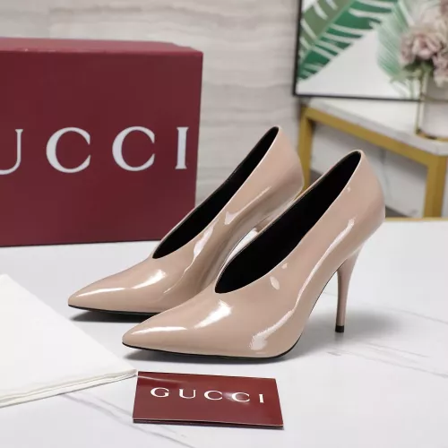 Gucci High-Heeled Shoes For Women #1341652 $115.00 USD, Wholesale Replica Gucci High-Heeled Shoes