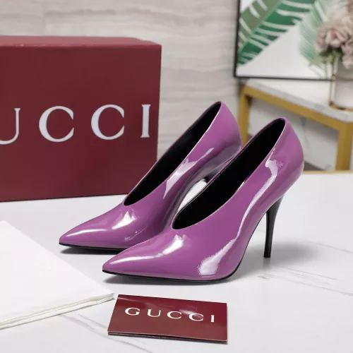 Gucci High-Heeled Shoes For Women #1341653 $115.00 USD, Wholesale Replica Gucci High-Heeled Shoes