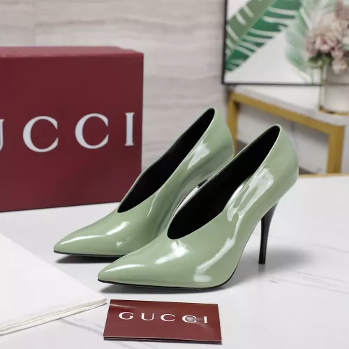 Gucci High-Heeled Shoes For Women #1341654 $115.00 USD, Wholesale Replica Gucci High-Heeled Shoes