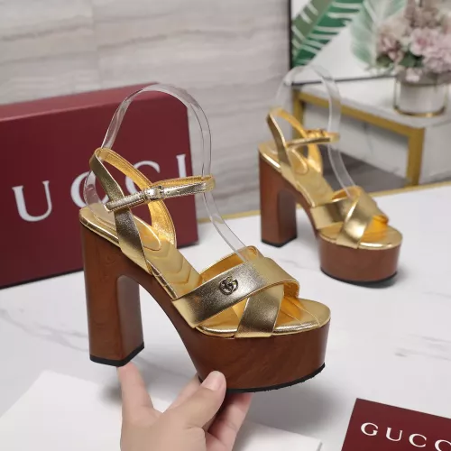 Replica Gucci Sandal For Women #1341661 $115.00 USD for Wholesale
