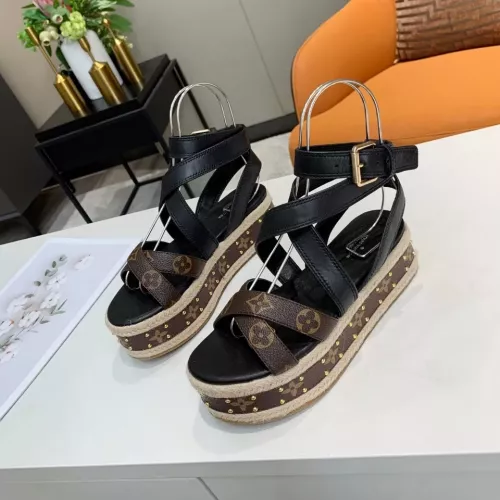 Louis Vuitton Sandal For Women #1341698 $130.00 USD, Wholesale Replica Louis Vuitton Sandal