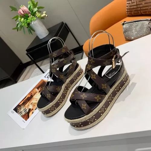 Louis Vuitton Sandal For Women #1341699 $130.00 USD, Wholesale Replica Louis Vuitton Sandal