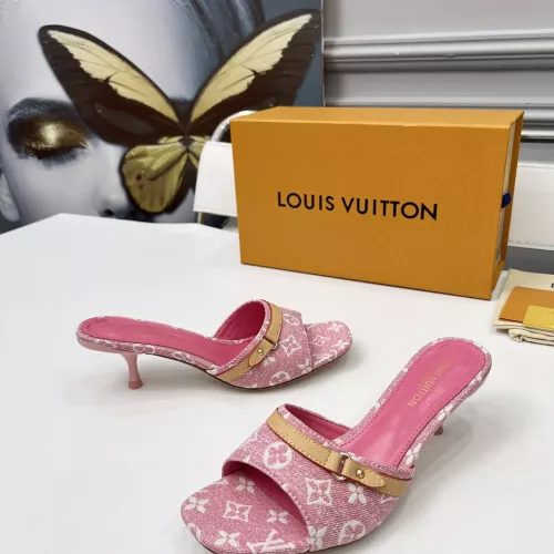 Louis Vuitton Slippers For Women #1341703 $85.00 USD, Wholesale Replica Louis Vuitton Slippers